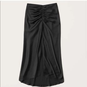 COPY - Abercrombie satin slip midi skirt